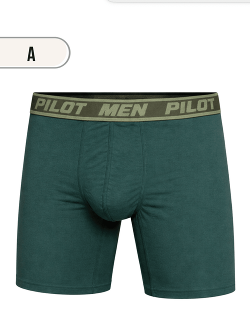 Boxer Pilot de Hombre | Algodón | - Vestiganga