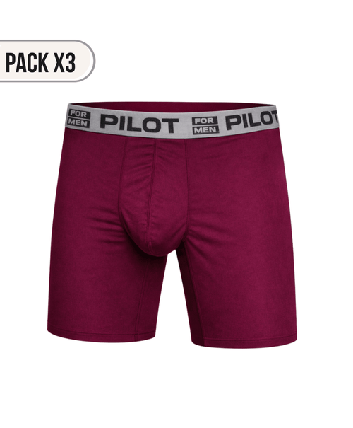 Boxer Pilot de Hombre | Algodón | Pack X3 | - Vestiganga