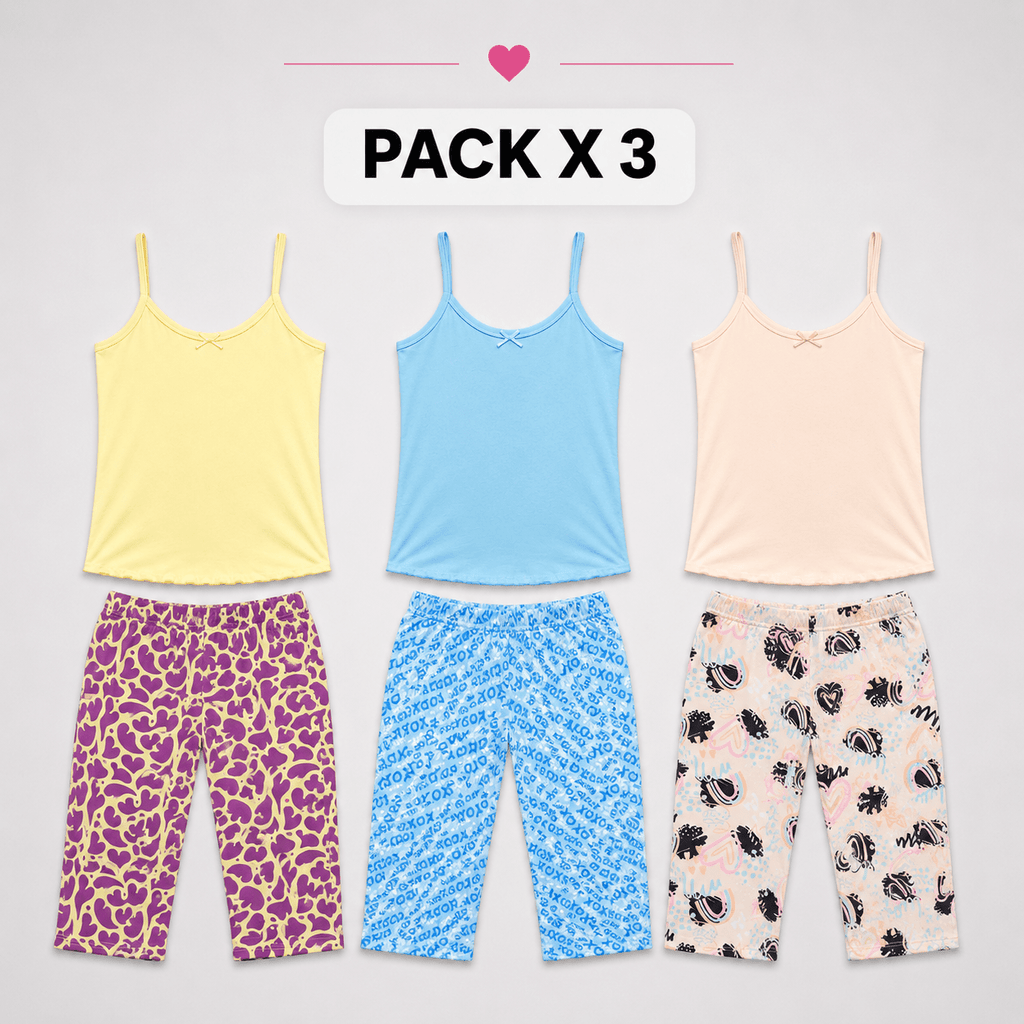 Capri Amelia | X 3 Und |Talla Única | Piel de Durazno | - Vestiganga