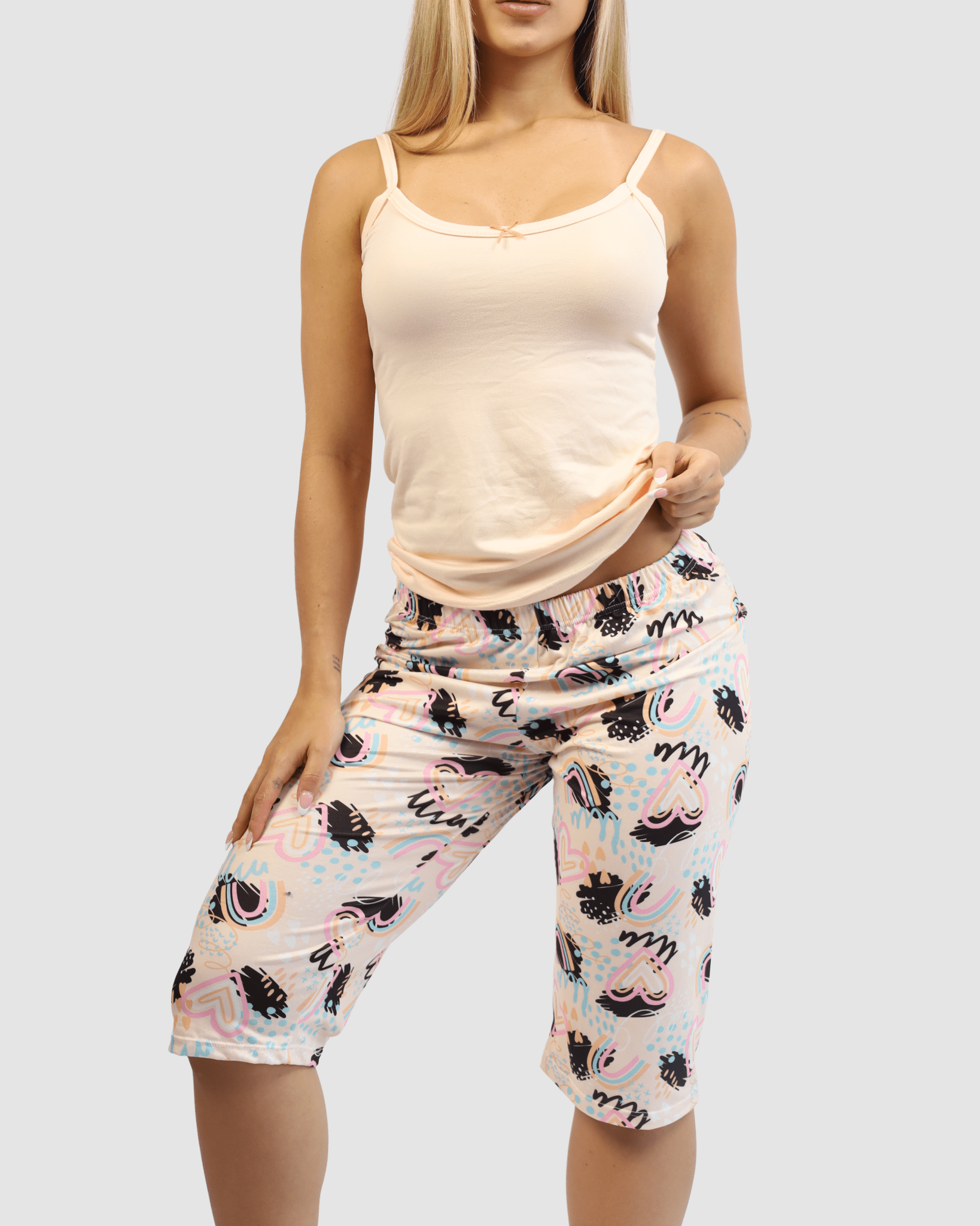 Capri para Mujer - Amelia Pack X3 Estampado - Vestiganga