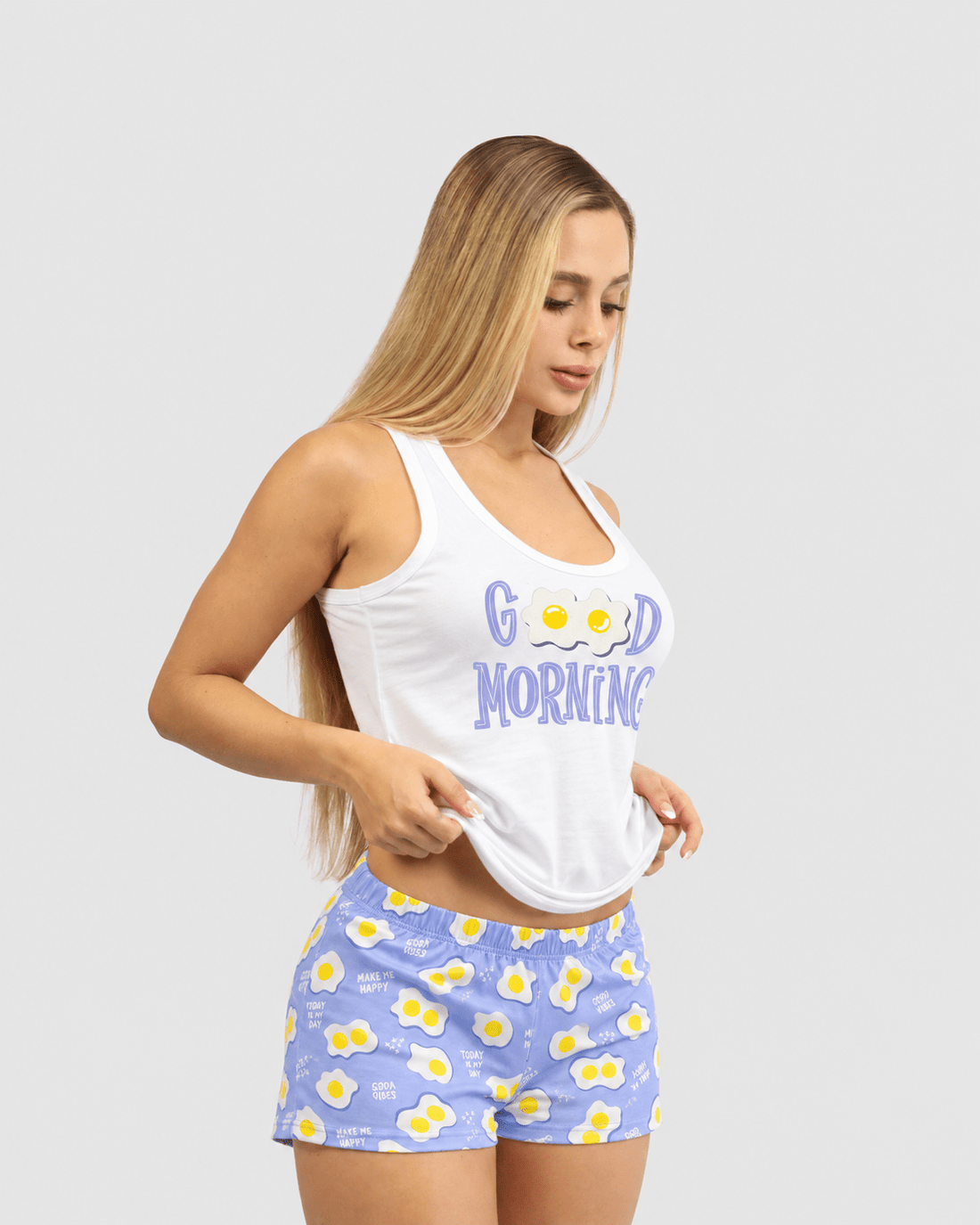 Pijama Camisilla y Short Estampado · Ref. 137-18 - Vestiganga
