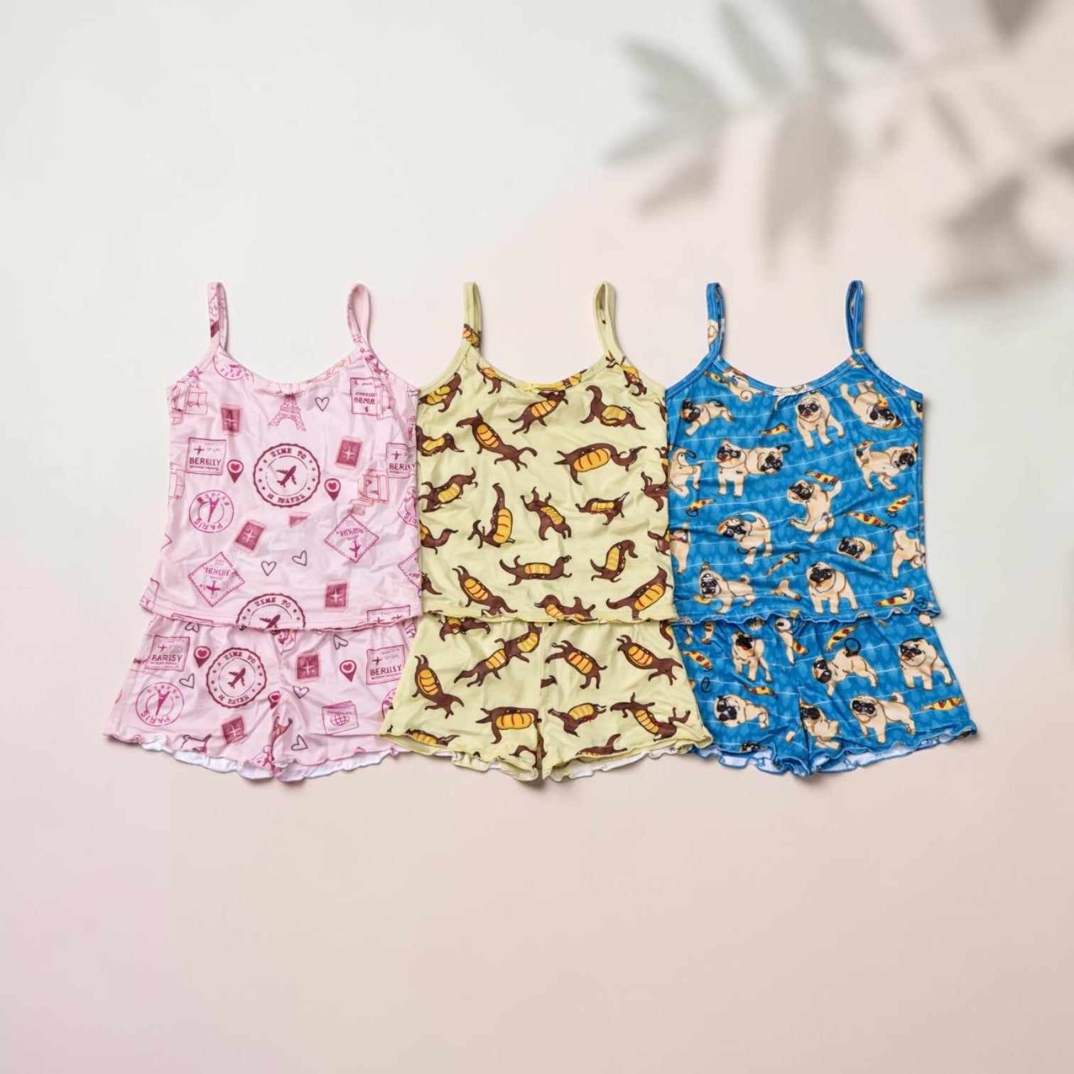 Pijama Dama Paquete X3 Monica | Talla Unica | Sublimada | - Vestiganga