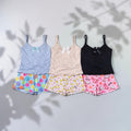 Pijama Dama Set X3 Alejandra | Tiras | Estampada | - Vestiganga