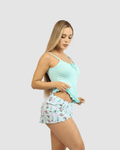 Pijama Dama Sol |Individual| Short Estampado | - Vestiganga