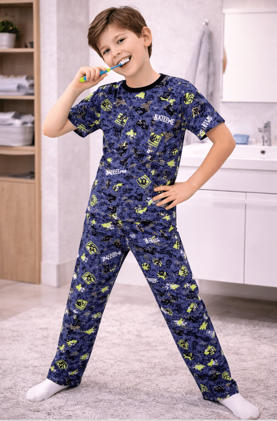 Pijama Esteban Camiseta y Pantalon - Vestiganga