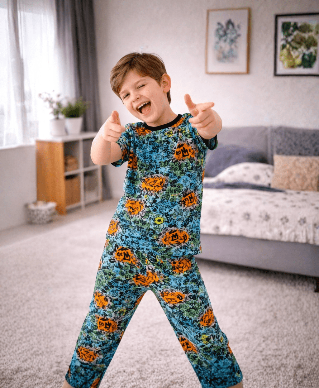Pijama Esteban Camiseta y Pantalon - Vestiganga