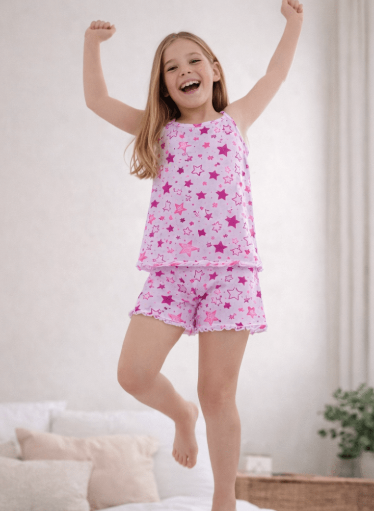 Pijama Niña Julieta |Short y Blusa| - Vestiganga