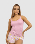 Pijama para Mujer - Short y Blusa Camila, Estampada | - Vestiganga