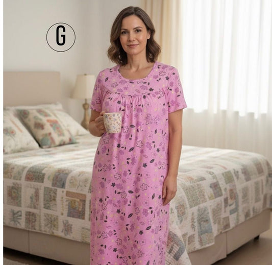 Pijama Señorera Pack x3 Amplia Estampada Vestiganga